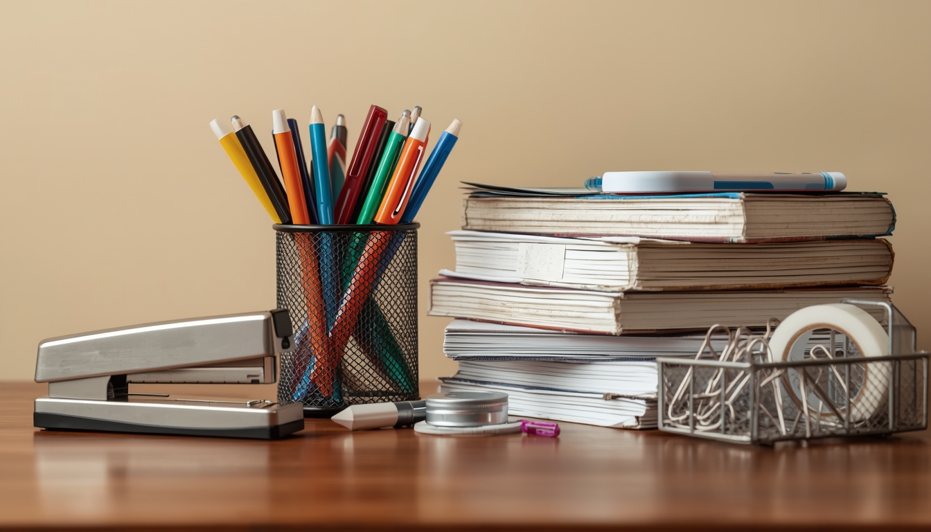 Kontorsmaterial och papper från Vomrelongroz