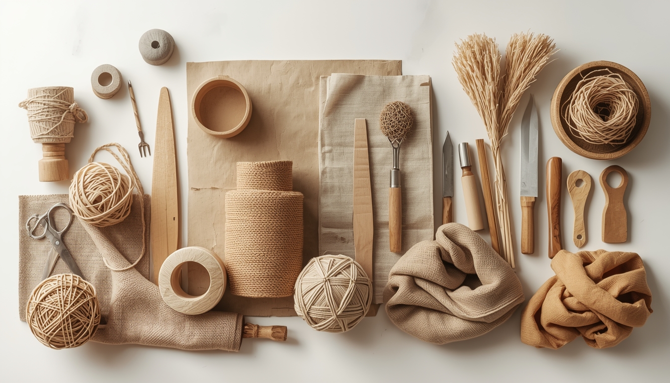 Hantverksset med grundmaterial från Vomrelongroz